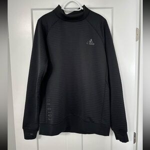 Adidas Sports Stay Warm Stand Collar Black men’s size large